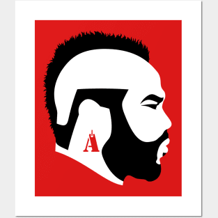 B. A. Baracus (Angry Red) Posters and Art